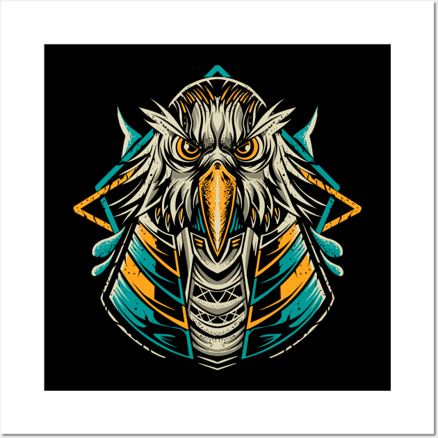 Anubis bird Wall Art by Frispa